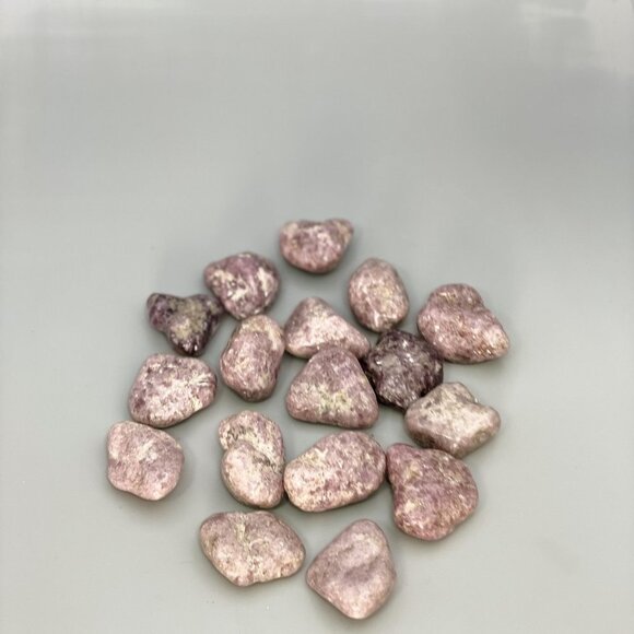 Lepidolite Tumbled Stone, Pocket Stone (1 Stone Per Order) - Picture 4 of 9